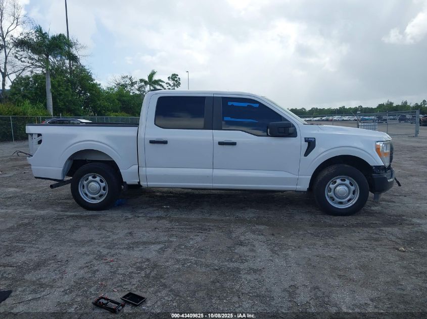 2021 Ford F-150 Xl VIN: 1FTEW1CB1MKE77537 Lot: 43409825