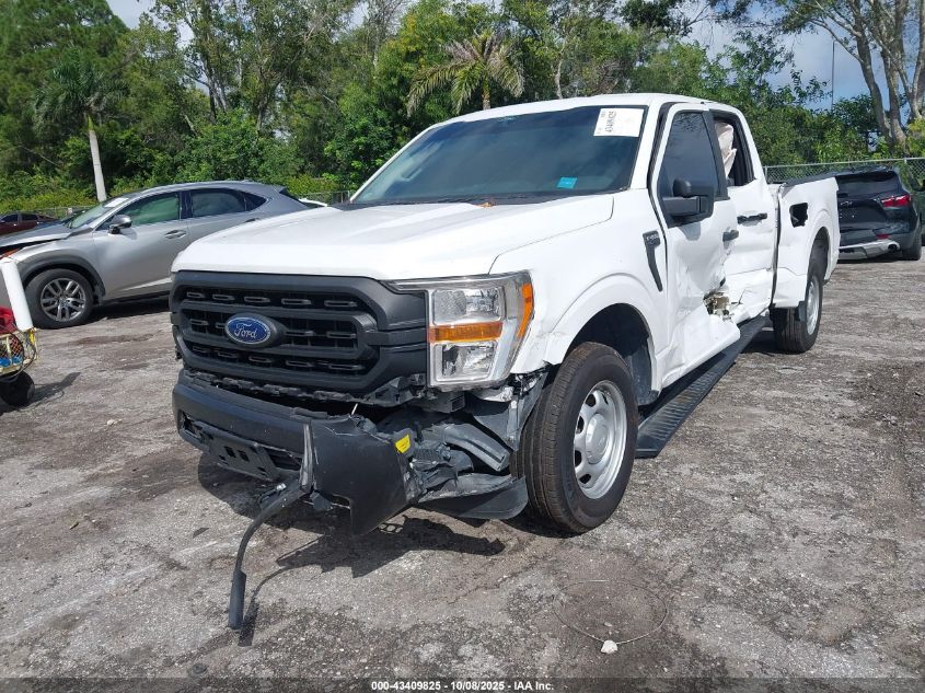 2021 Ford F-150 Xl VIN: 1FTEW1CB1MKE77537 Lot: 43409825