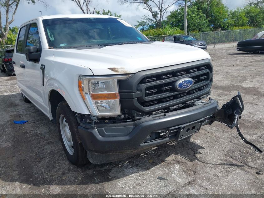 2021 Ford F-150 Xl VIN: 1FTEW1CB1MKE77537 Lot: 43409825