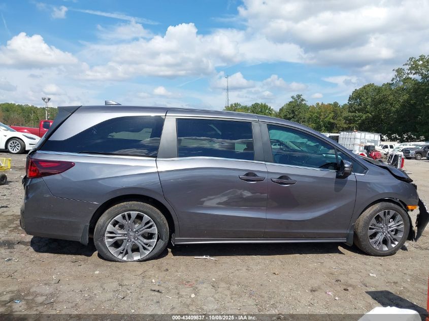 2025 Honda Odyssey Touring VIN: 5FNRL6H83SB023692 Lot: 43409837