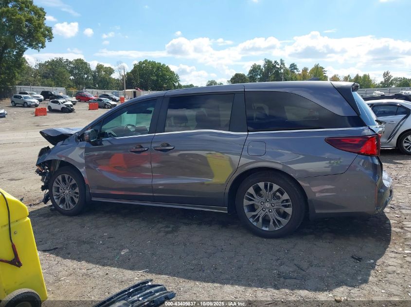 2025 Honda Odyssey Touring VIN: 5FNRL6H83SB023692 Lot: 43409837