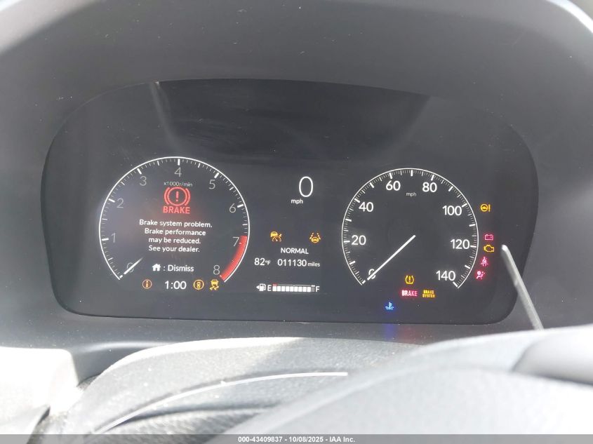 2025 Honda Odyssey Touring VIN: 5FNRL6H83SB023692 Lot: 43409837