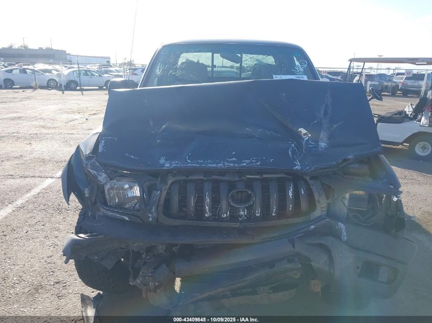 2001 Toyota Tacoma Base V6 VIN: 5TEWN72N11Z822496 Lot: 43409848