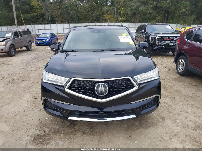 2017 Acura Mdx VIN: 5FRYD3H35HB000594 Lot: 43409852