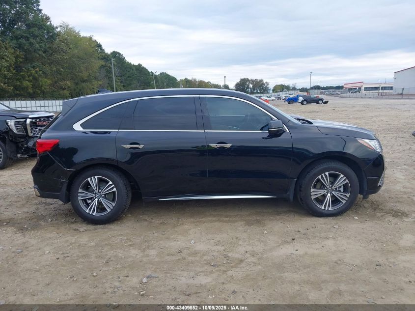 2017 Acura Mdx VIN: 5FRYD3H35HB000594 Lot: 43409852