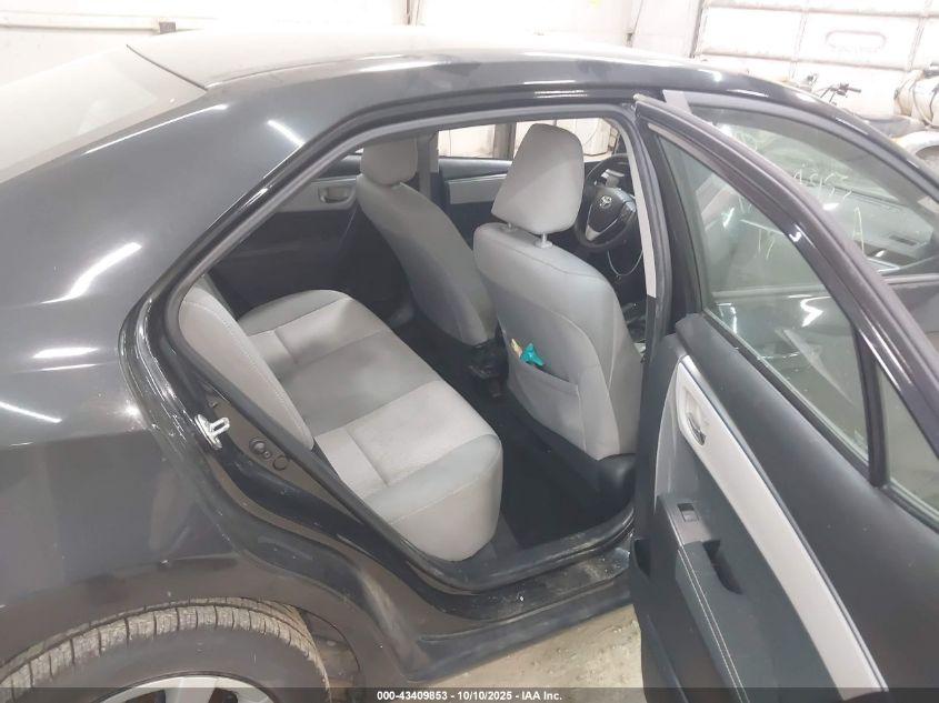 2015 Toyota Corolla Le VIN: 2T1BURHE2FC354148 Lot: 43409853