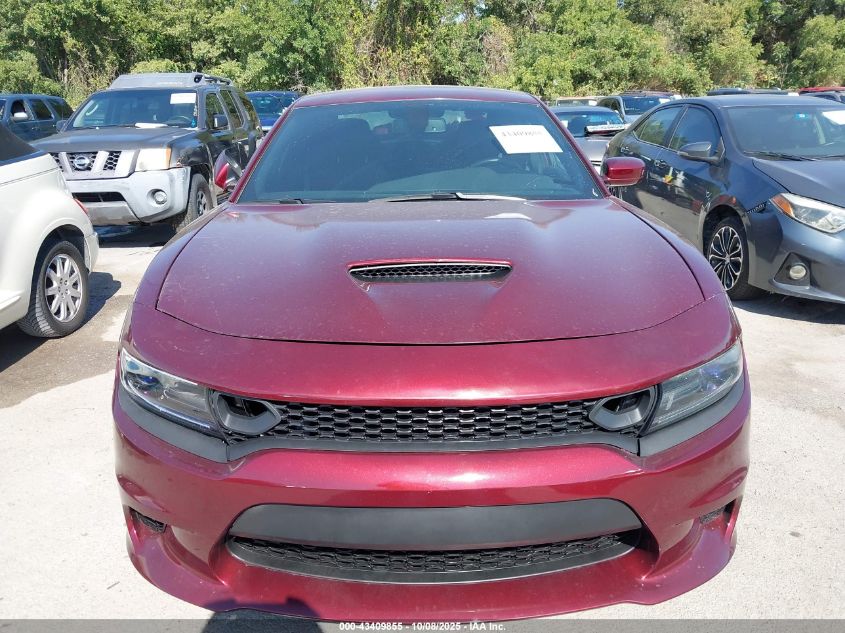 2019 Dodge Charger Gt Rwd VIN: 2C3CDXHG2KH597165 Lot: 43409855