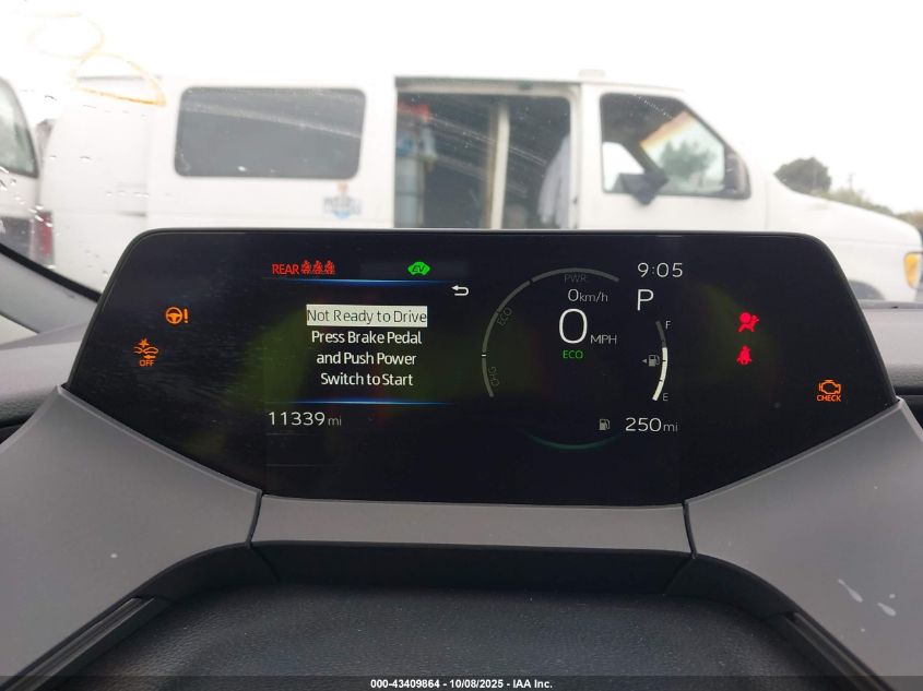 2025 Toyota Prius Le Awd-E VIN: JTDADABU8S3028614 Lot: 43409864