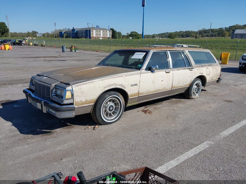 1G4AV35Y1EX446996 1984 BUICK ELECTRA photo no. 2
