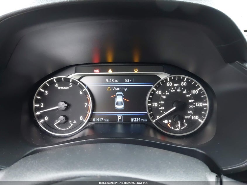 2020 Nissan Altima S Intelligent Awd VIN: 1N4BL4BW9LN310914 Lot: 43409881