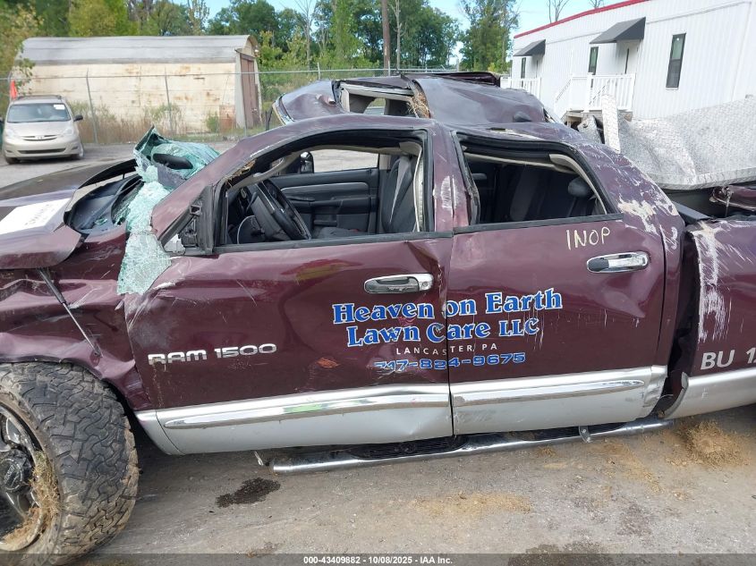 2005 Dodge Ram 1500 Slt/Laramie VIN: 1D7HU18D35S249785 Lot: 43409882