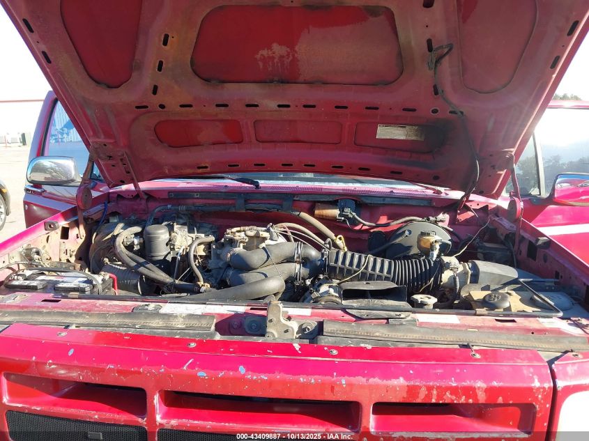 1994 Ford F150 VIN: 1FTEX15N0RKB14383 Lot: 43409887