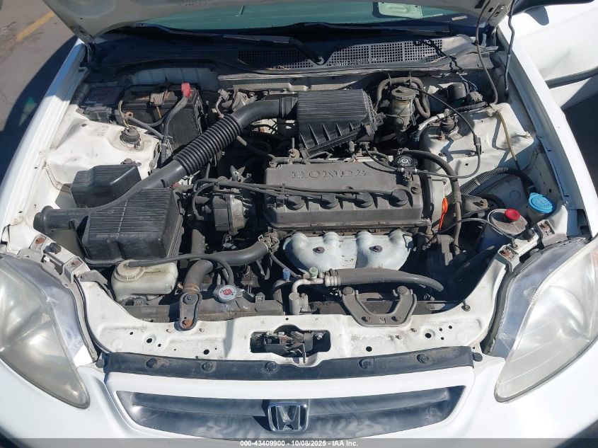 2000 Honda Civic Dx VIN: 1HGEJ622XYL080410 Lot: 43409900