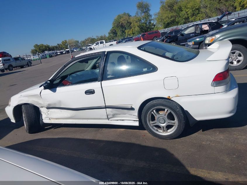 2000 Honda Civic Dx VIN: 1HGEJ622XYL080410 Lot: 43409900