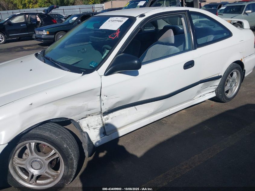 2000 Honda Civic Dx VIN: 1HGEJ622XYL080410 Lot: 43409900