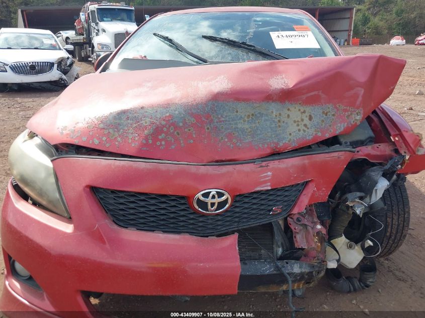 2009 Toyota Corolla S VIN: 2T1BU40E19C140562 Lot: 43409907