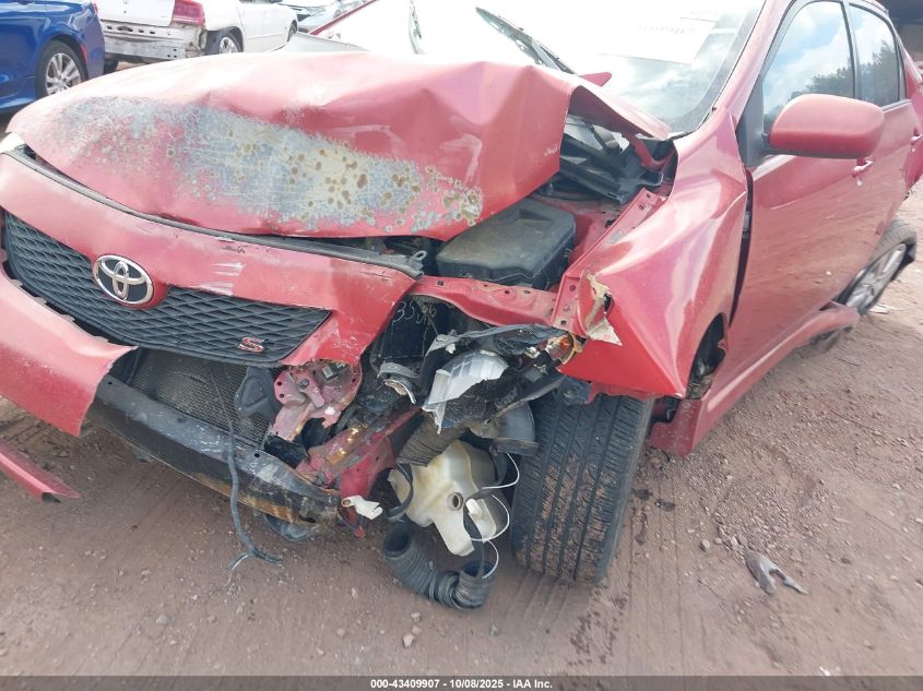 2009 Toyota Corolla S VIN: 2T1BU40E19C140562 Lot: 43409907