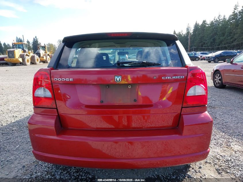 2009 Dodge Caliber Se VIN: 1B3HB28A39D101899 Lot: 43409914