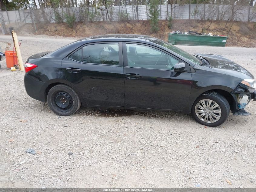 2014 Toyota Corolla Le VIN: 2T1BURHE4EC097136 Lot: 43409967