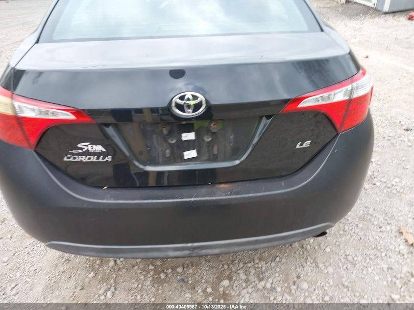 2014 Toyota Corolla Le VIN: 2T1BURHE4EC097136 Lot: 43409967