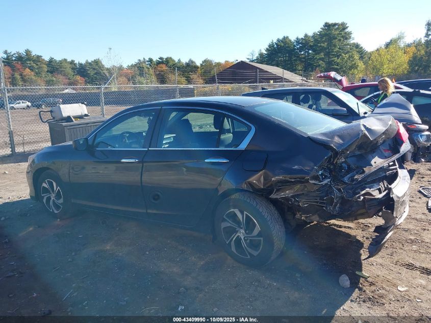 2017 Honda Accord Lx VIN: 1HGCR2F33HA228825 Lot: 43409990