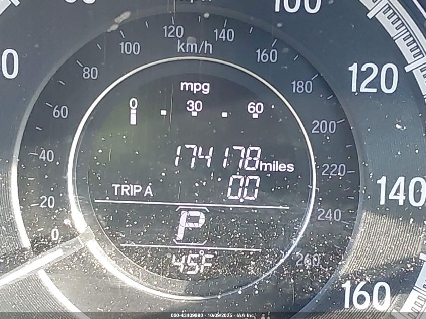 2017 Honda Accord Lx VIN: 1HGCR2F33HA228825 Lot: 43409990