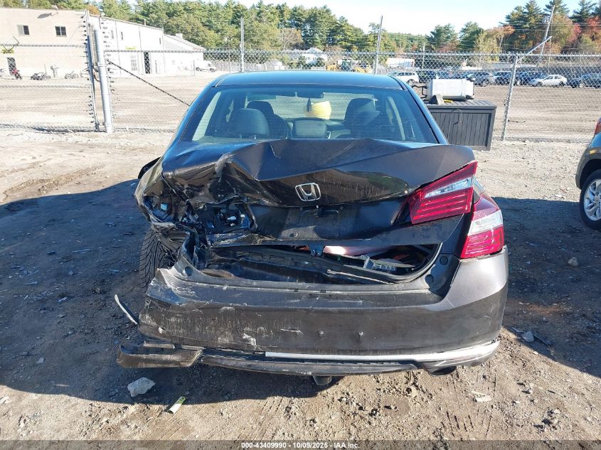 2017 Honda Accord Lx VIN: 1HGCR2F33HA228825 Lot: 43409990