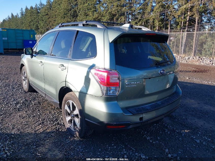 2017 Subaru Forester 2.5I Limited VIN: JF2SJARC9HH435266 Lot: 43410014