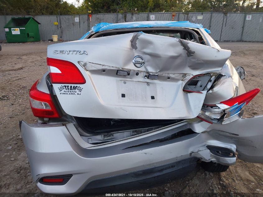 2016 Nissan Sentra S VIN: 3N1AB7AP4GL683579 Lot: 43410021