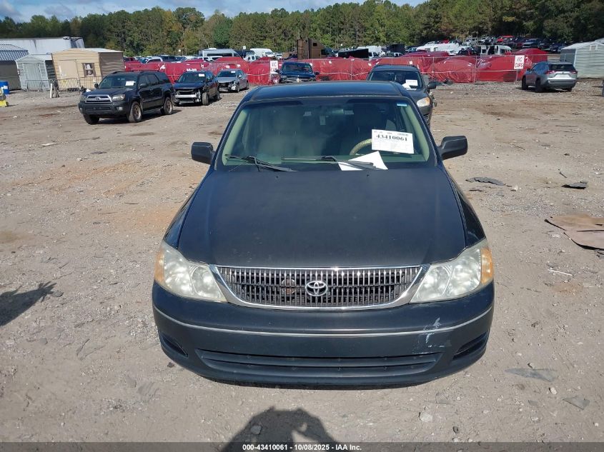 2000 Toyota Avalon Xl VIN: 4T1BF28B9YU006730 Lot: 43410061