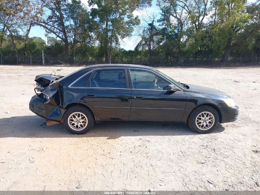 2000 Toyota Avalon Xl VIN: 4T1BF28B9YU006730 Lot: 43410061