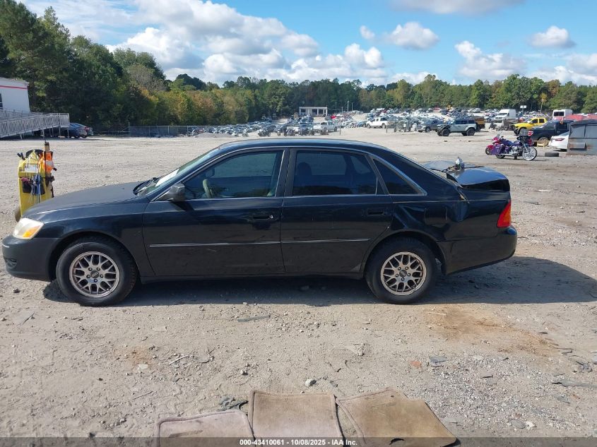 2000 Toyota Avalon Xl VIN: 4T1BF28B9YU006730 Lot: 43410061