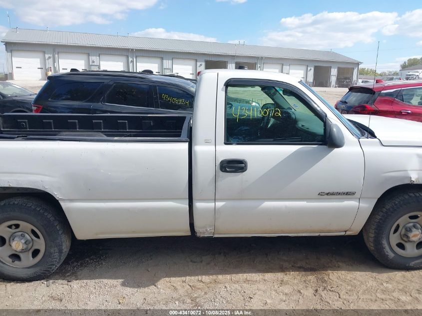 2003 Chevrolet Silverado 1500 Work Truck VIN: 1GCEC14V83Z249042 Lot: 43410072