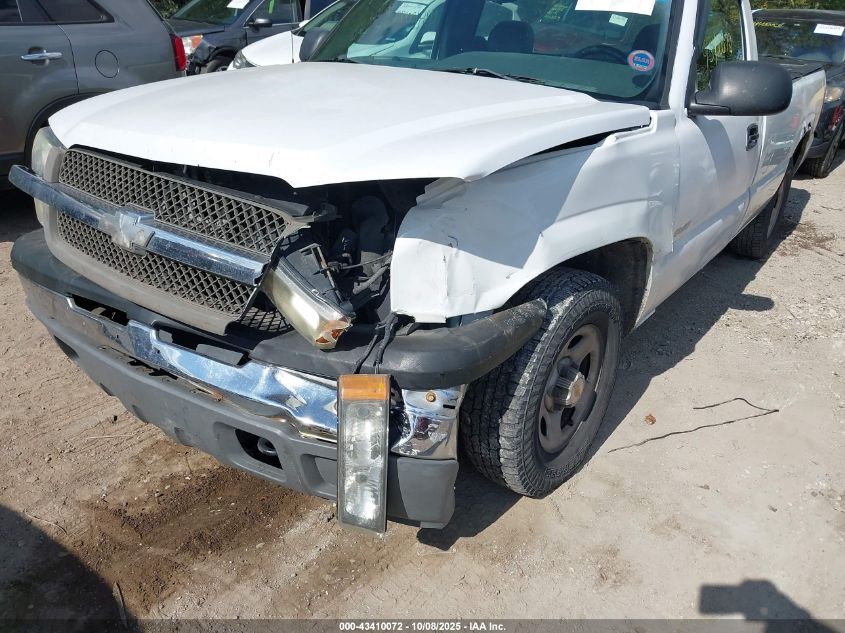 2003 Chevrolet Silverado 1500 Work Truck VIN: 1GCEC14V83Z249042 Lot: 43410072