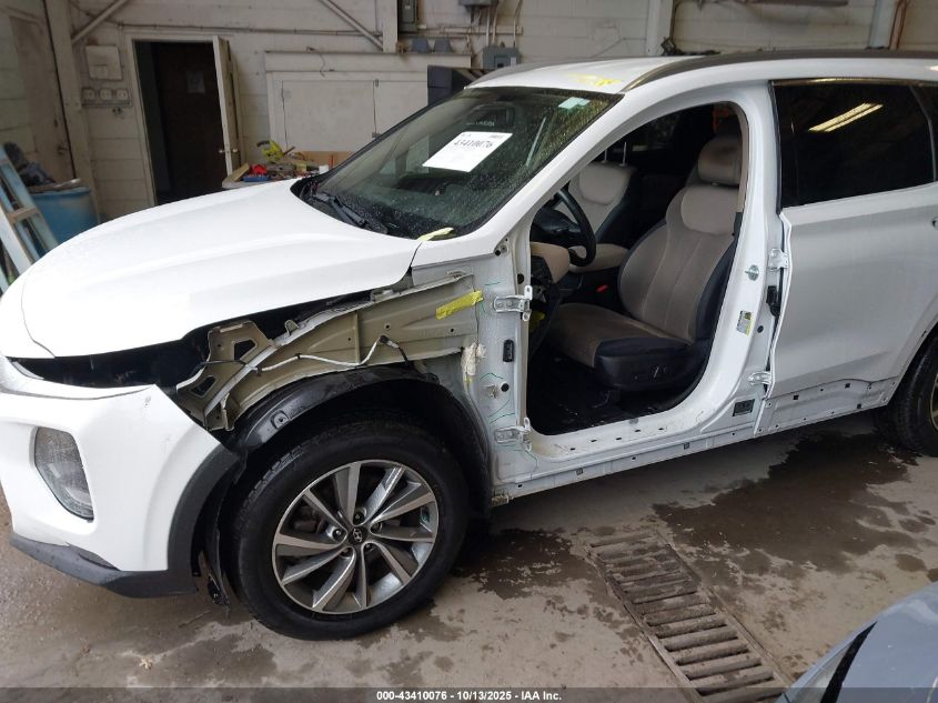 2020 Hyundai Santa Fe Sel VIN: 5NMS33AD3LH196846 Lot: 43410076