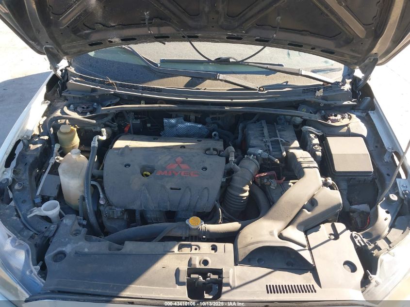 2008 Mitsubishi Lancer Gts VIN: JA3AU86U28U011831 Lot: 43410106