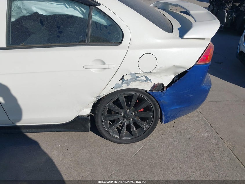 2008 Mitsubishi Lancer Gts VIN: JA3AU86U28U011831 Lot: 43410106