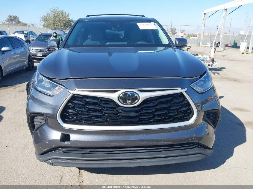 2020 Toyota Highlander L VIN: 5TDCZRAH8LS008960 Lot: 43410120