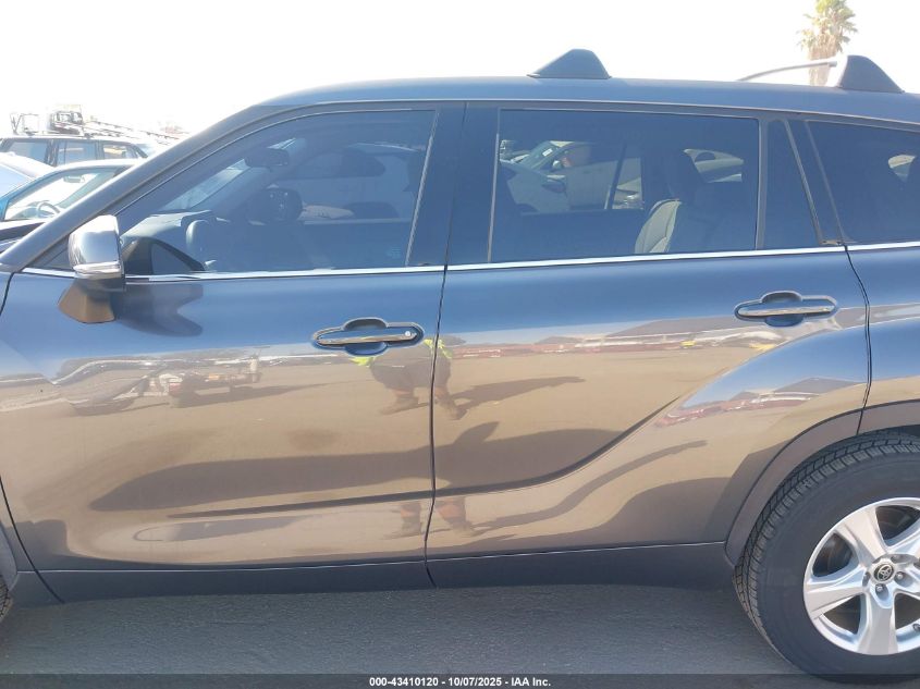 2020 Toyota Highlander L VIN: 5TDCZRAH8LS008960 Lot: 43410120
