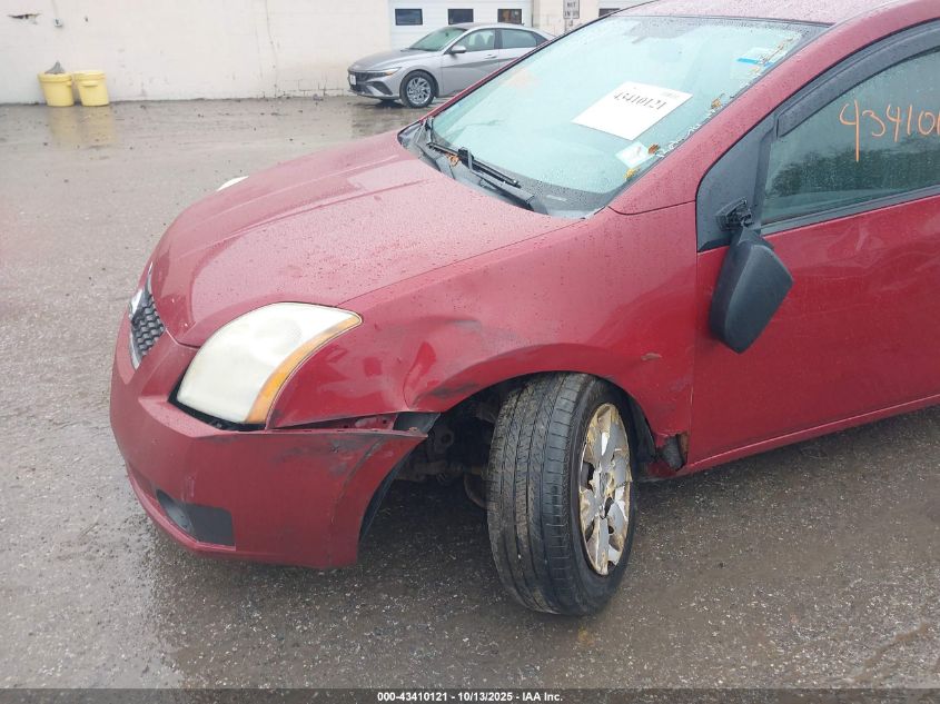 2007 Nissan Sentra 2.0 VIN: 3N1AB61E27L622756 Lot: 43410121