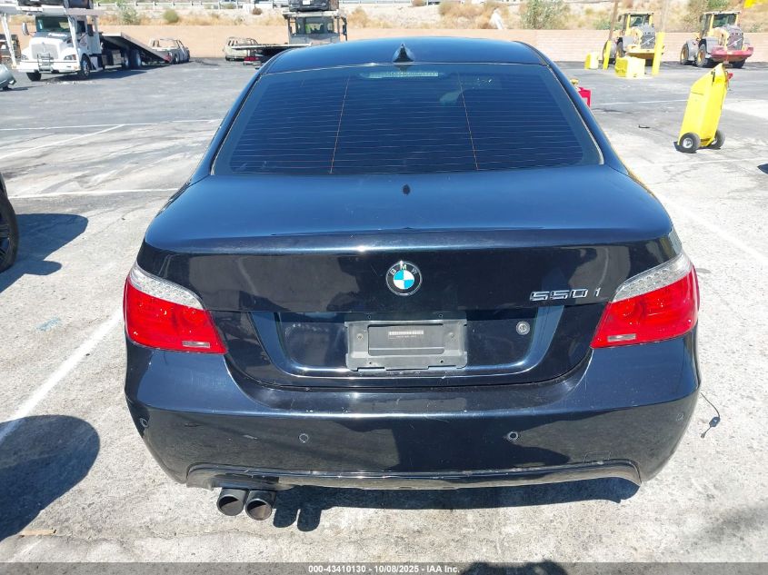 2008 BMW 550I VIN: WBANW53598CT50727 Lot: 43410130