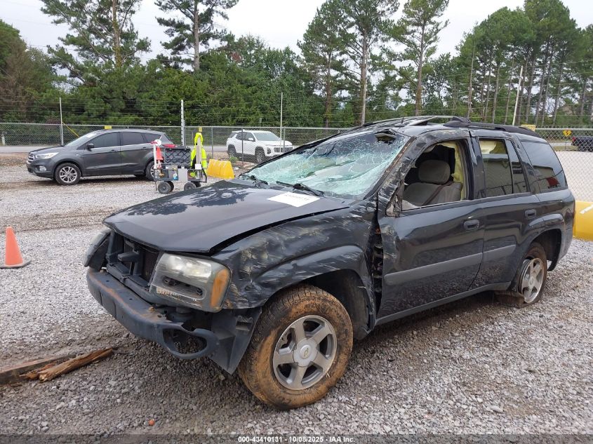 2005 Chevrolet Trailblazer Ls VIN: 1GNDS13S752292148 Lot: 43410131