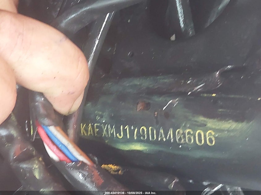 2009 Kawasaki Ex250 J VIN: JKAEXMJ179DA46606 Lot: 43410136