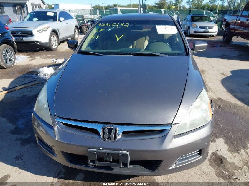 2006 Honda Accord 2.4 Ex VIN: 1HGCM567X6A122159 Lot: 43410142