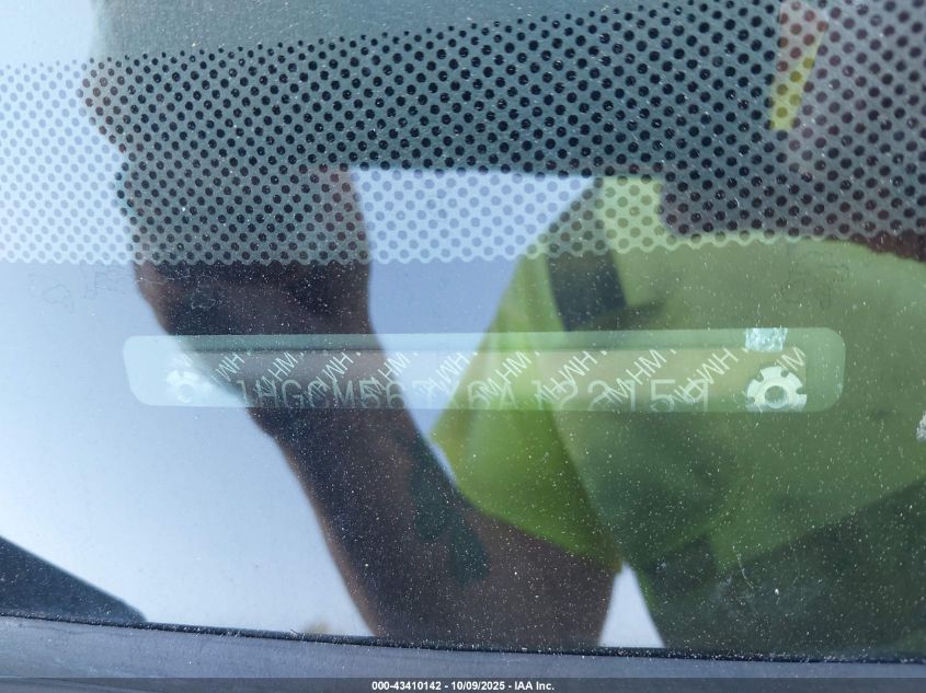 2006 Honda Accord 2.4 Ex VIN: 1HGCM567X6A122159 Lot: 43410142