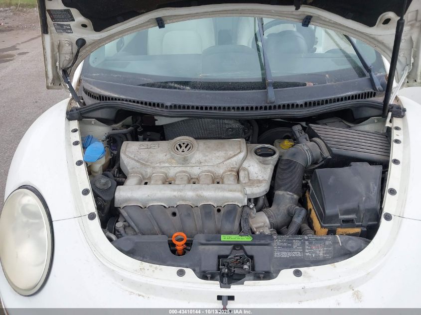 2007 Volkswagen New Beetle Triple White VIN: 3VWFF31Y07M411286 Lot: 43410144