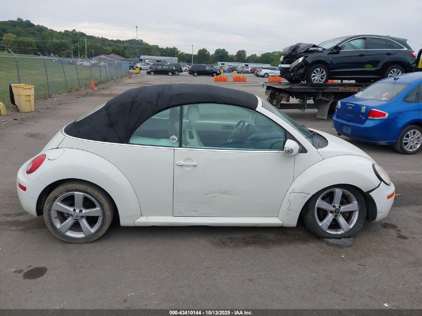 2007 Volkswagen New Beetle Triple White VIN: 3VWFF31Y07M411286 Lot: 43410144