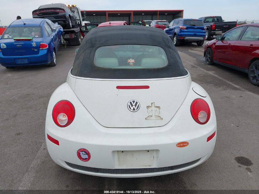 2007 Volkswagen New Beetle Triple White VIN: 3VWFF31Y07M411286 Lot: 43410144