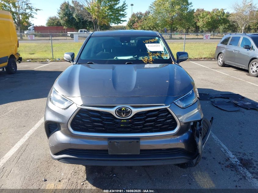 2021 Toyota Highlander L VIN: 5TDCZRBHXMS068819 Lot: 43410161