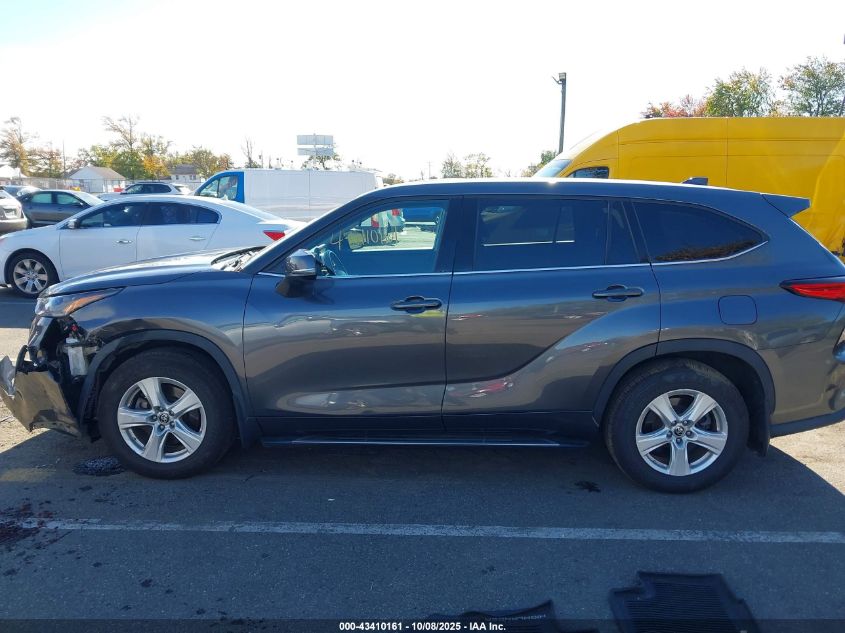 2021 Toyota Highlander L VIN: 5TDCZRBHXMS068819 Lot: 43410161